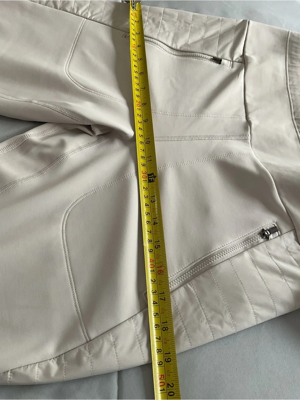 NWT Athleta Peak Hybrid Fleece Tight Leggings Size M Beige